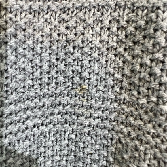 OLD NAVY SIZE M MEDIUM SWEATER GRAY CABLE KNIT COTTON BLEND 677 TOP SHIRT EUC - Picture 13 of 15